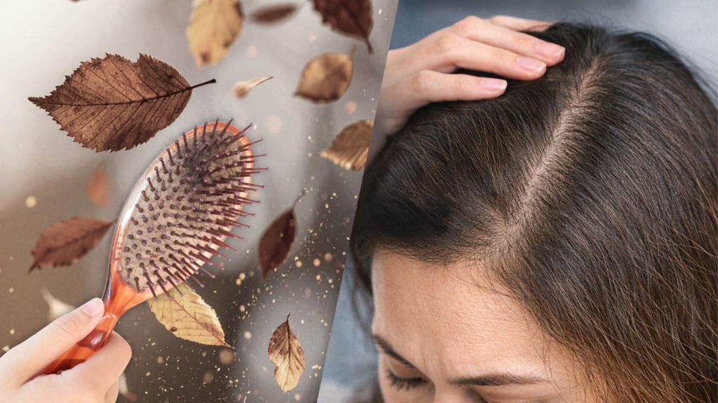 őszi hajhullás és hormonális hajhullás közötti különbség